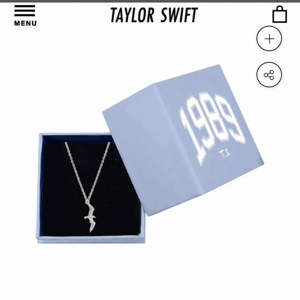 Taylor Swift 1989 Seagull Necklace